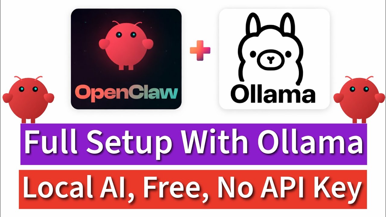 Полная настройка OpenClaw с моделью Ollama | Локальная модель ИИ, бесплатно, без ключа API | Claw...