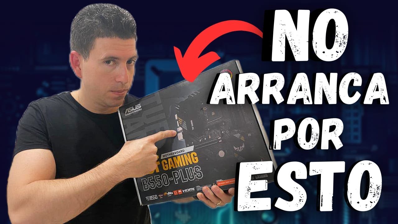 INCREIBLE pero cierto, no arranca esta placa base de PC por esta bobería 🤔