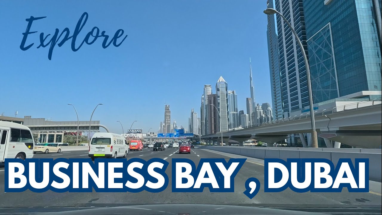🚗 Scenic Dubai Drive | Business Bay Drive | Scenic Dubai City Route | Downtown Dubai | GoPro Hero 13