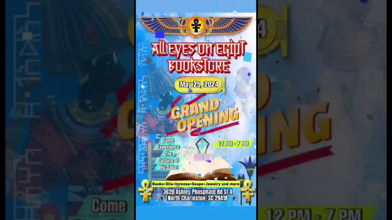 All Eyes On Egypt Bookstore Grand Opening