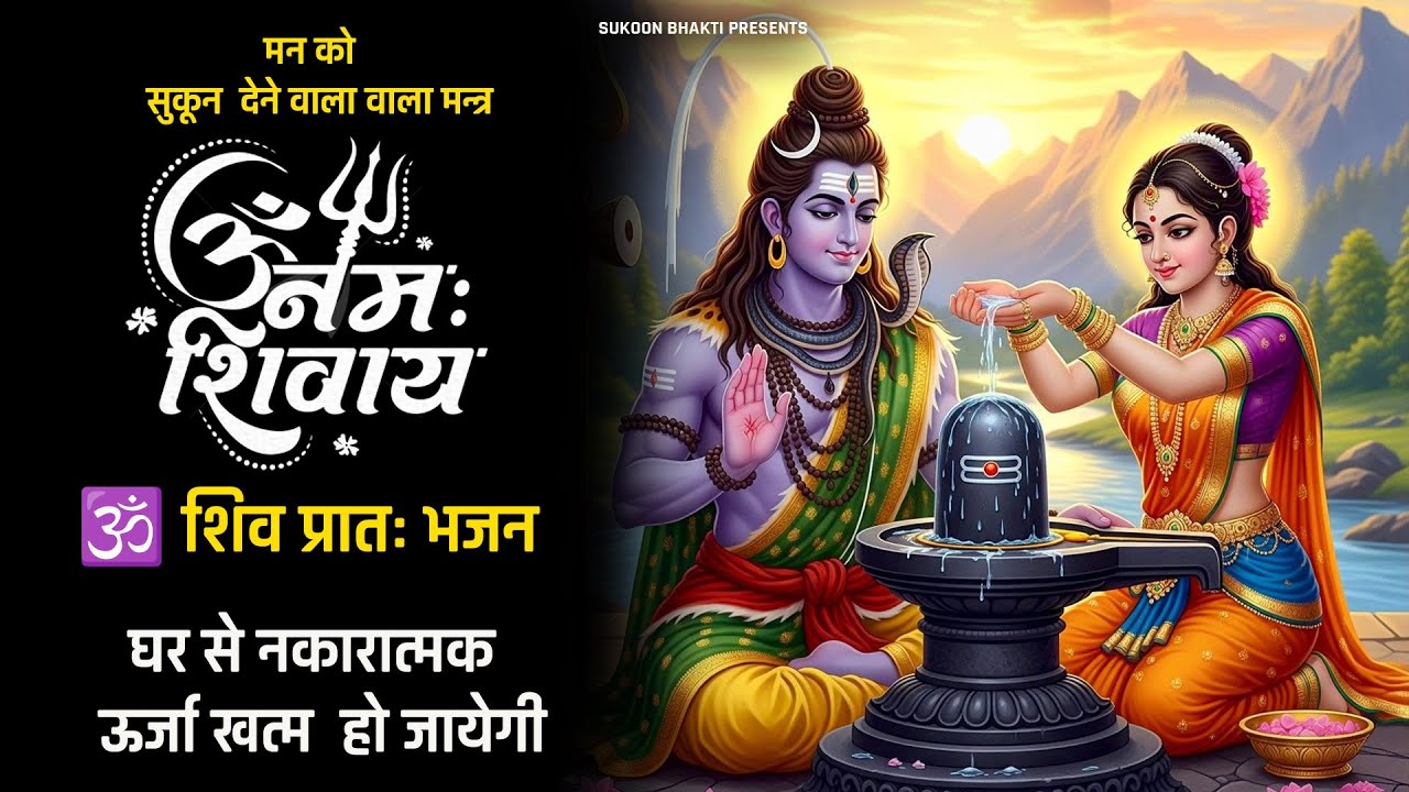 🕉️ शिव प्रातः भजन | ॐ नमः शिवाय | सोमवार विशेष शिव भजन 2026 | Shiv Dhun Bhole Bhajan ॐ नमः शिवाय धुन