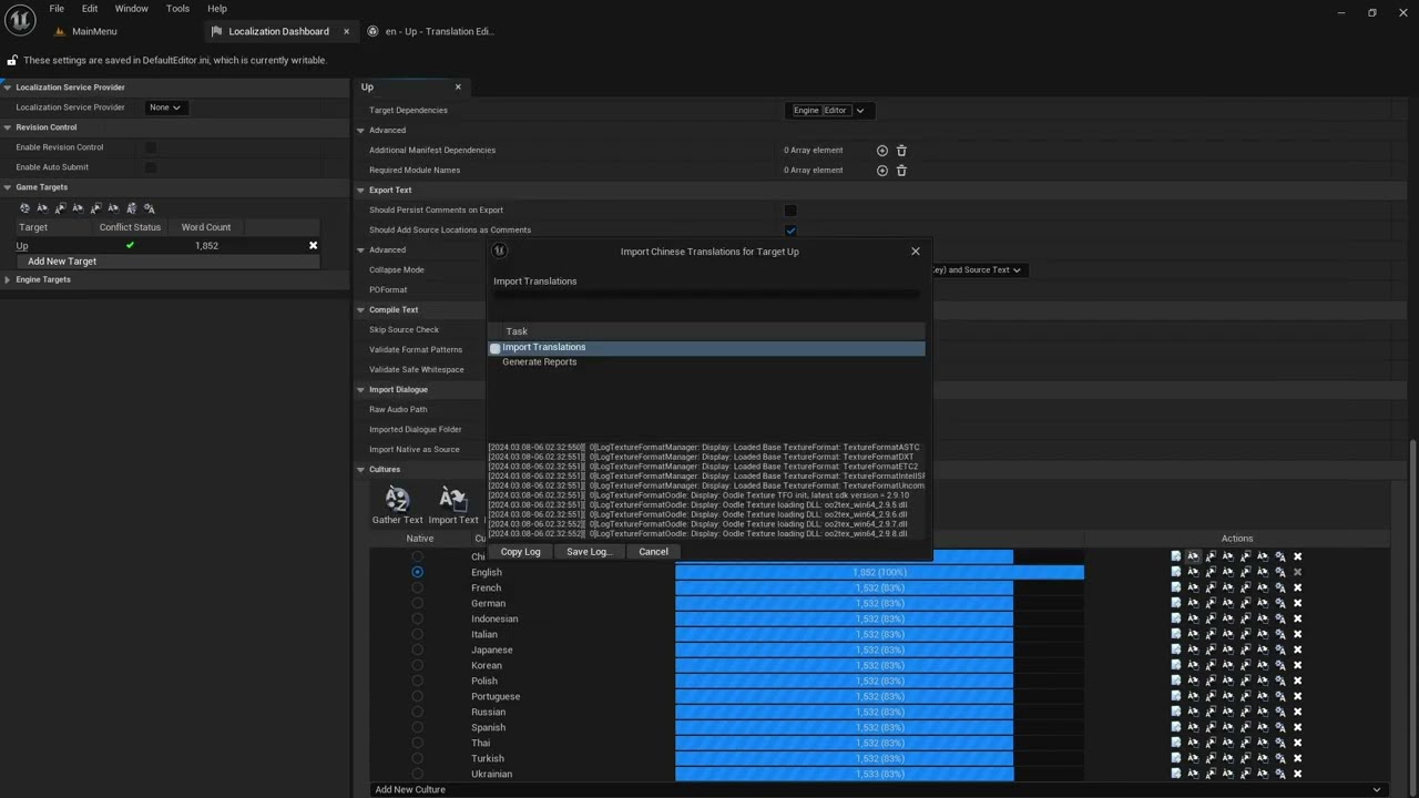 PO Extraction/Conversion Tool (Unreal Engine Localization)