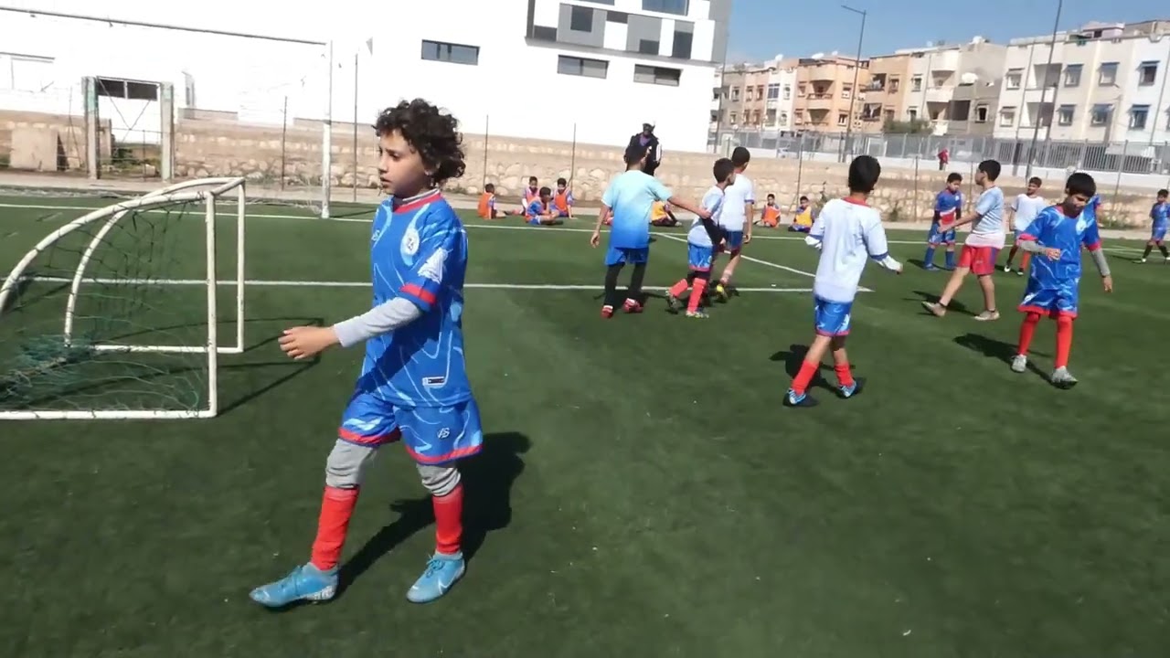 تداريب أشبال النادي الرياضي حسنية بنسركاو لكرة القدم