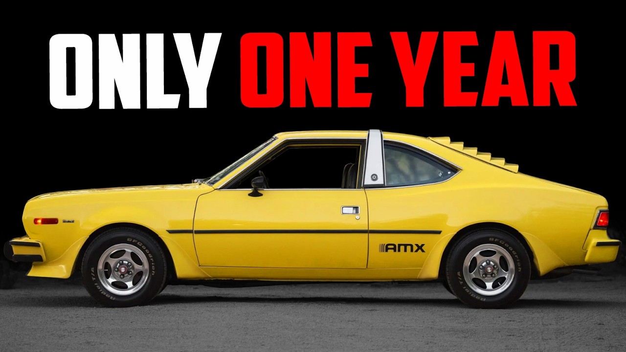 8 Forgotten American Cars That Existed For Just One Year!