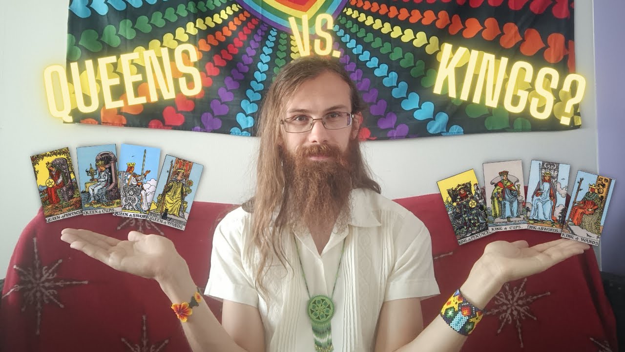 👑 What is the Difference between Kings and Queens in Tarot Card Interpretation? ✨