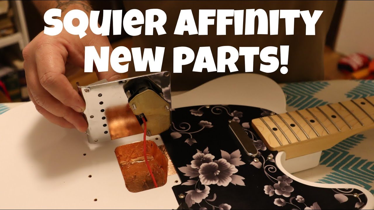 Squier Affinity Telecaster mods