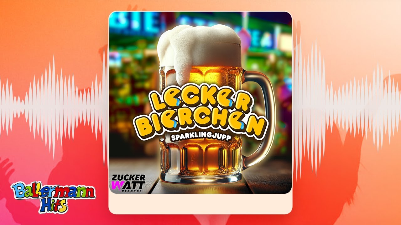 Sparklingjupp - Lecker Bierchen (Offizieller Visualizer)