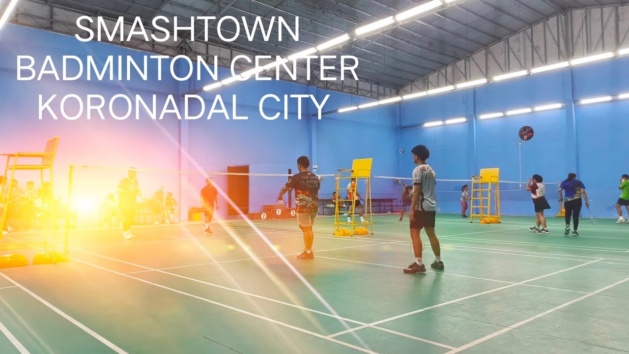 SMASHTOWN BADMINTON CENTER KORONADAL CITY QUEUING ( Lex/ Mac vs Louie/ Rowy)