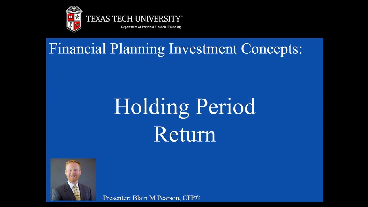 How to Calculate Holding Period Return