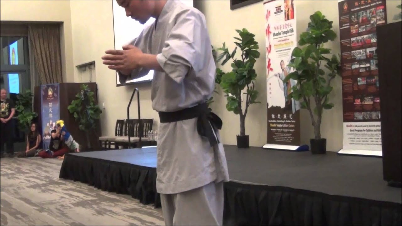 Shaolin Monks Up Close Demonstration at Stanford