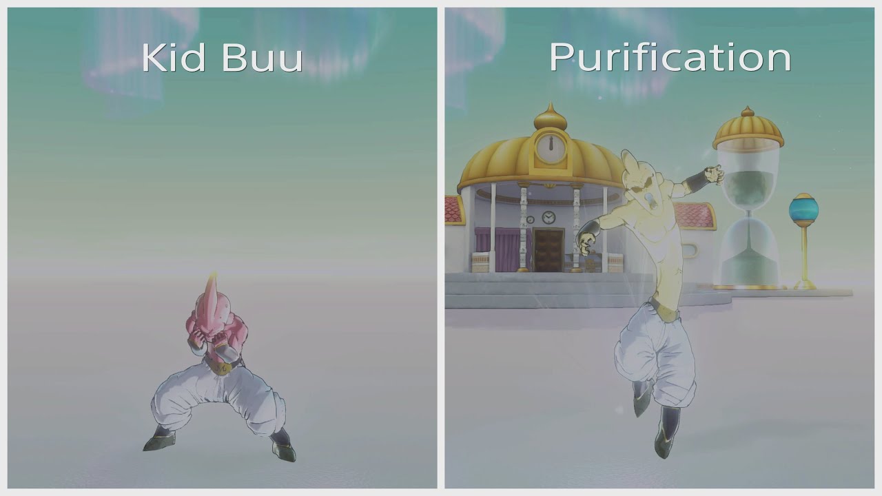 Kid Buu VS Purification! What Are The Differences? - Dragon Ball Xenoverse 2