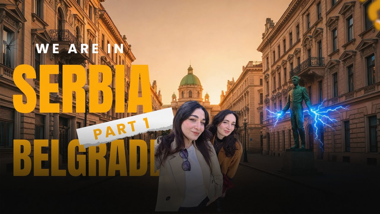 Belgrad Turu: Sokaklar ve Müzeler | Belgrade Vlog: History, Tesla Museum & City Streets (Part 1)