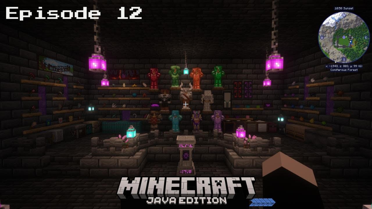 Minecraft Java Modded LP - Episode 12 - Building New Rooms!