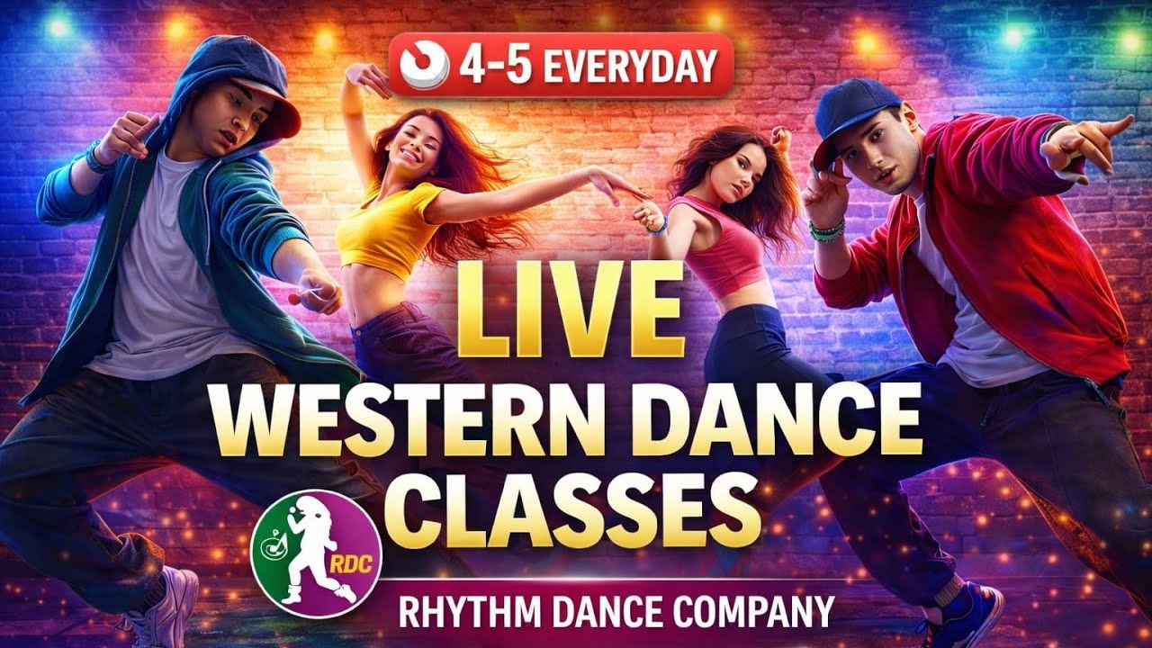 Dance Energy Hour 💃 | 4PM Live Class – Step by Step Power Practice | Don’t Miss!