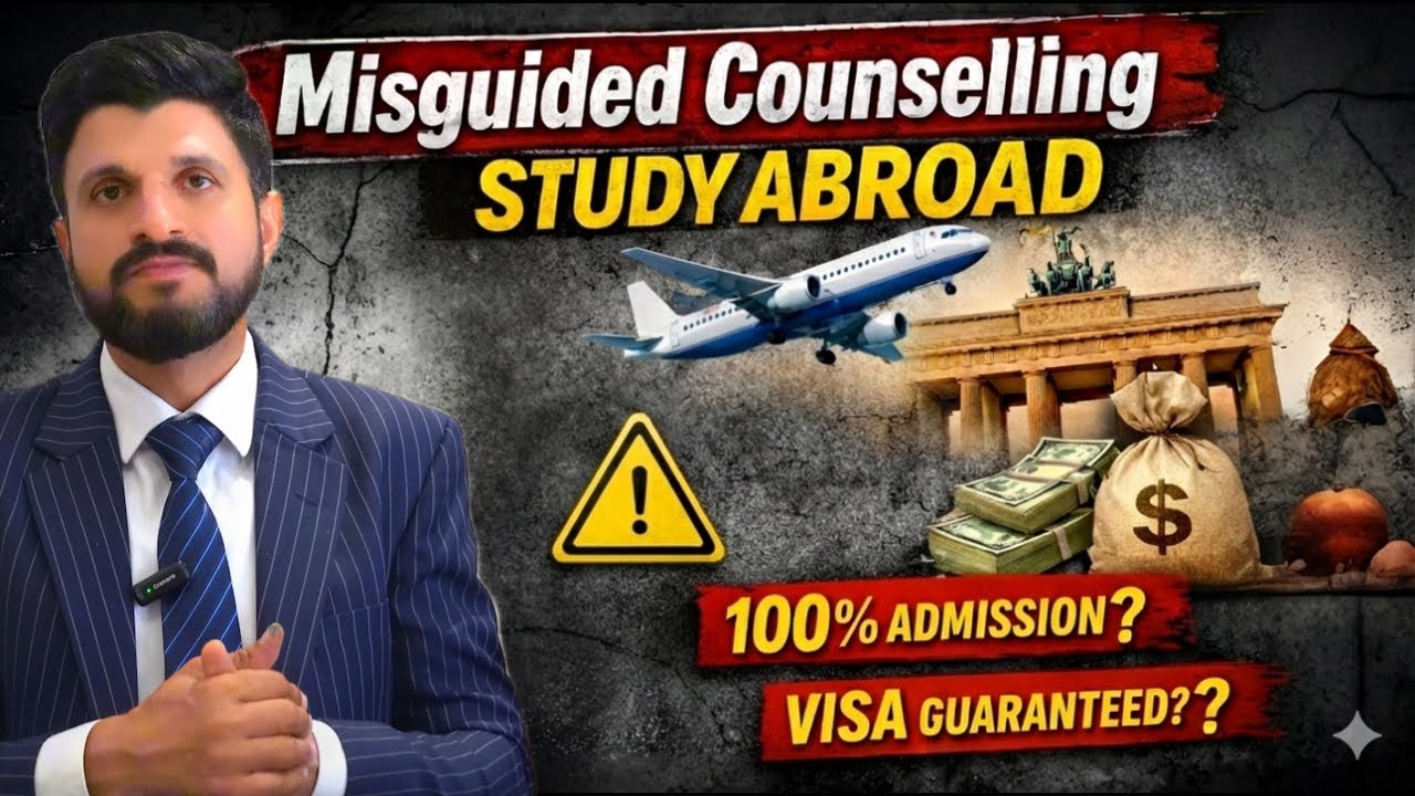 Misguided Counselling For Study Abroad | Stay Alert | Study Abroad Tips| How Agents Fake Information