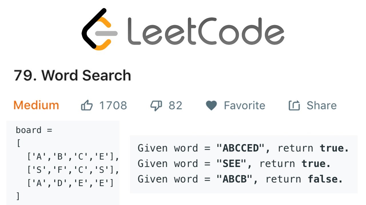 Объяснение решения LeetCode для поиска слов — Java