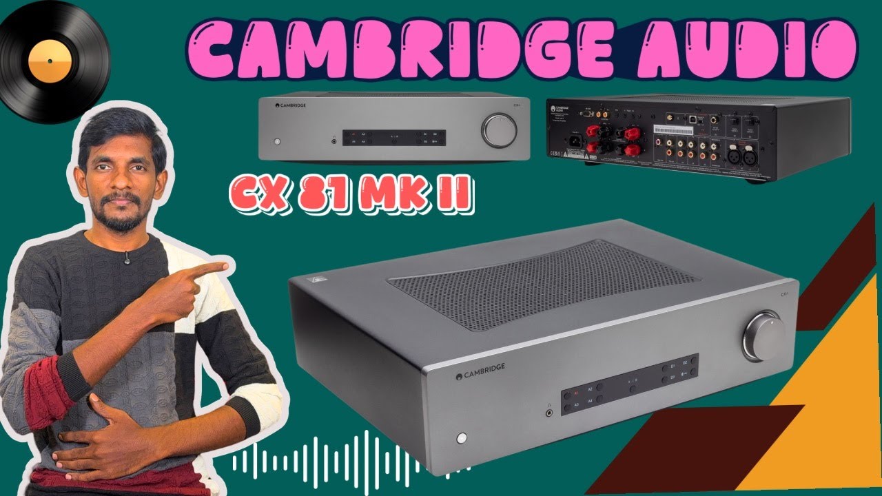 Cambridge Audio CX81 MKII Premium Stereo Integarated Amplifier #stereo #dac #amplifier@Rock Audios