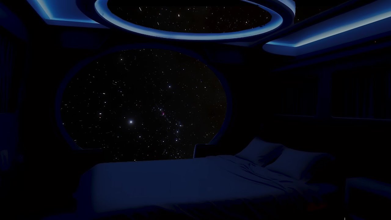 Stellar Serenity: Drift into Tranquility with the Gentle Sounds of the Cosmos 🌌💫