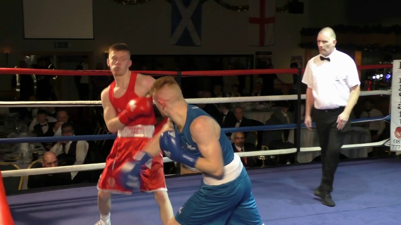 ST Andrews Day Boxing Jamie Edwards England V Sean Spence Scotland