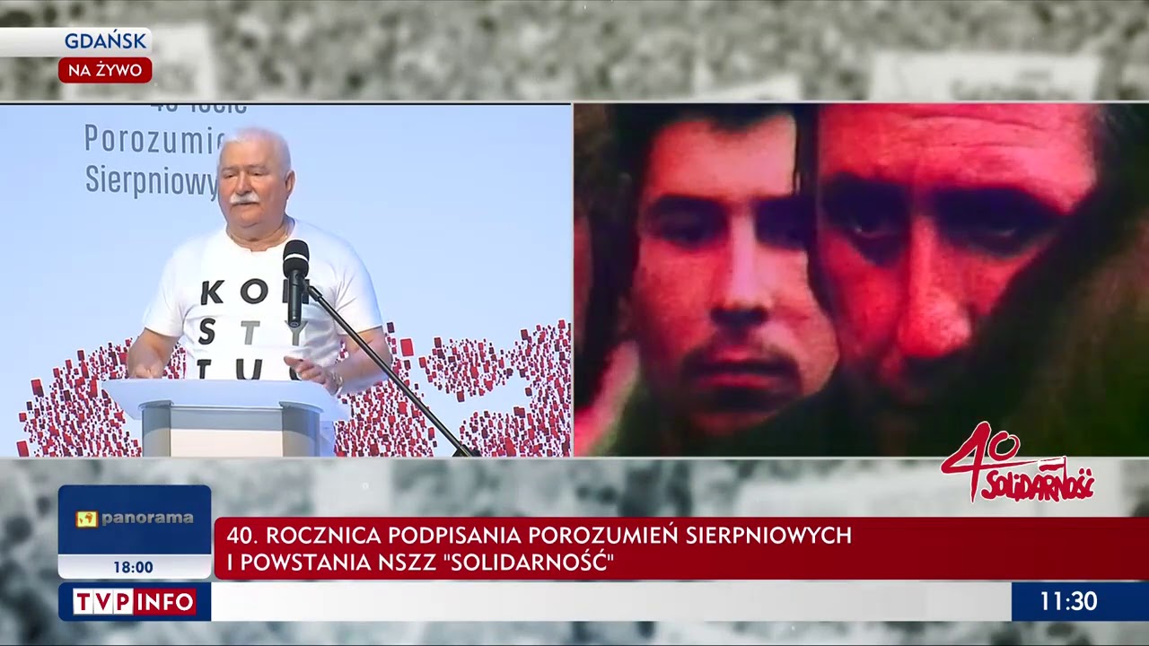 Forum Obywatelskie - Wystąpienie Lecha Wałęsy - 31 sierpnia 2020 r.