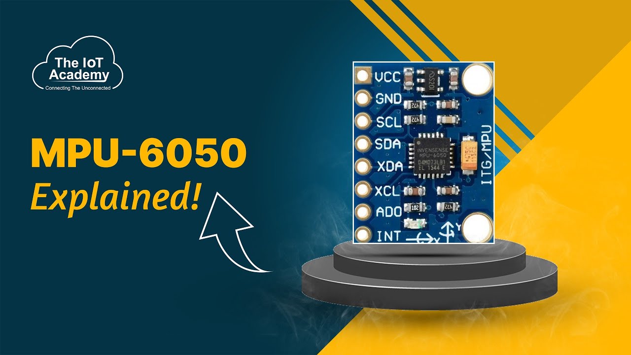 Описание сенсорного модуля MPU 6050 | Сенсорный модуль для встраиваемых систем | #embeddedsystems...