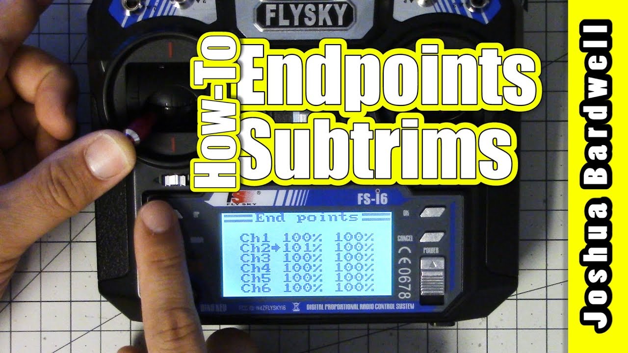 FlySky FS-i6 Betaflight Setup: Calibrating Endpoints