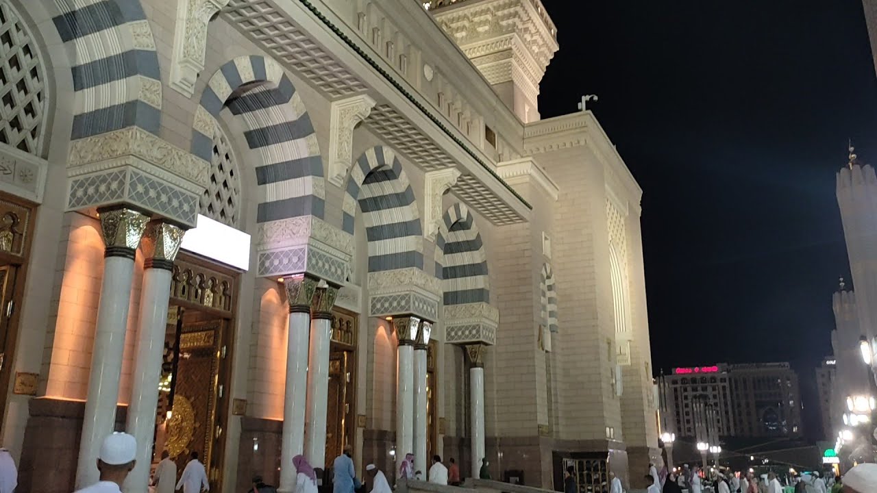 اذان مع دیدار مسجدنبوی مدینہ منورہ | Azan Masjid Nabi Madina Munawara and beautiful mosque