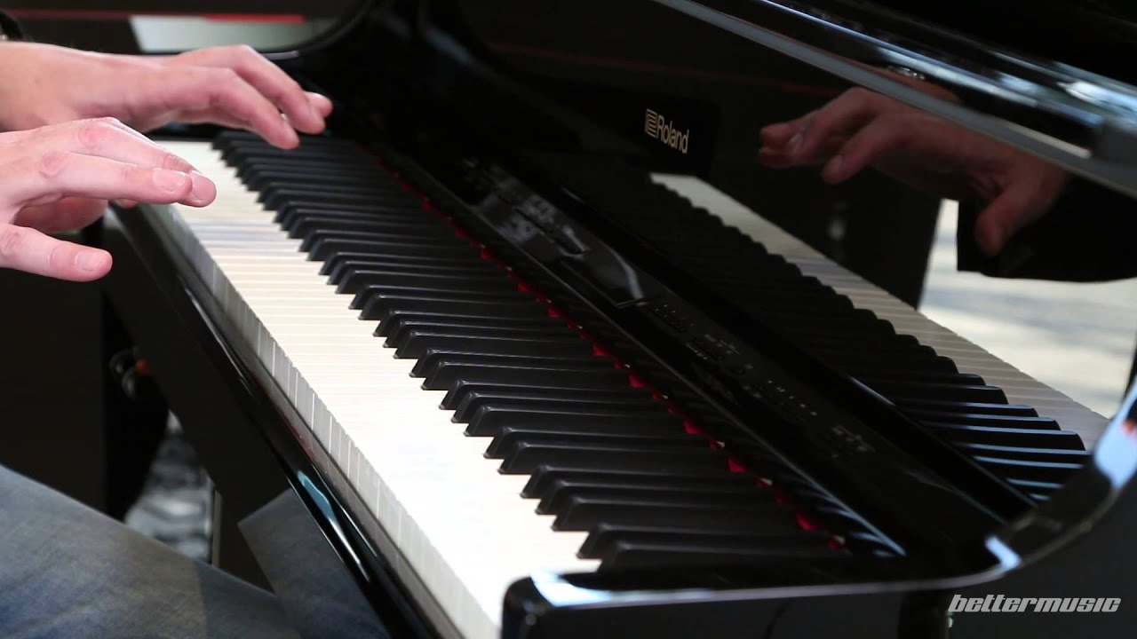 Roland 2015 Launch - HP/LX Series Pianos (LX-17) Overview and Demo | Better Music