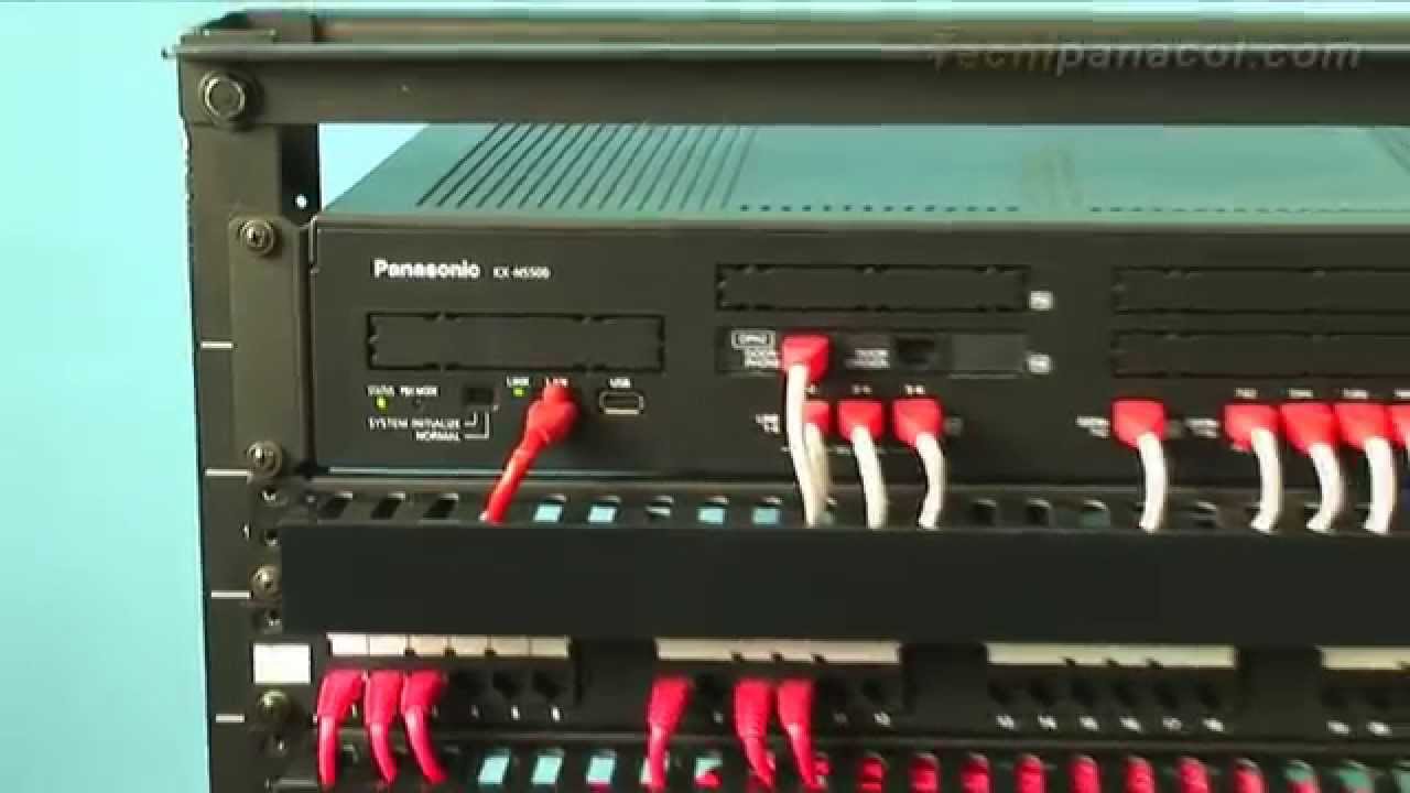 ✅ Planta Telefónica Panasonic KX-NS500