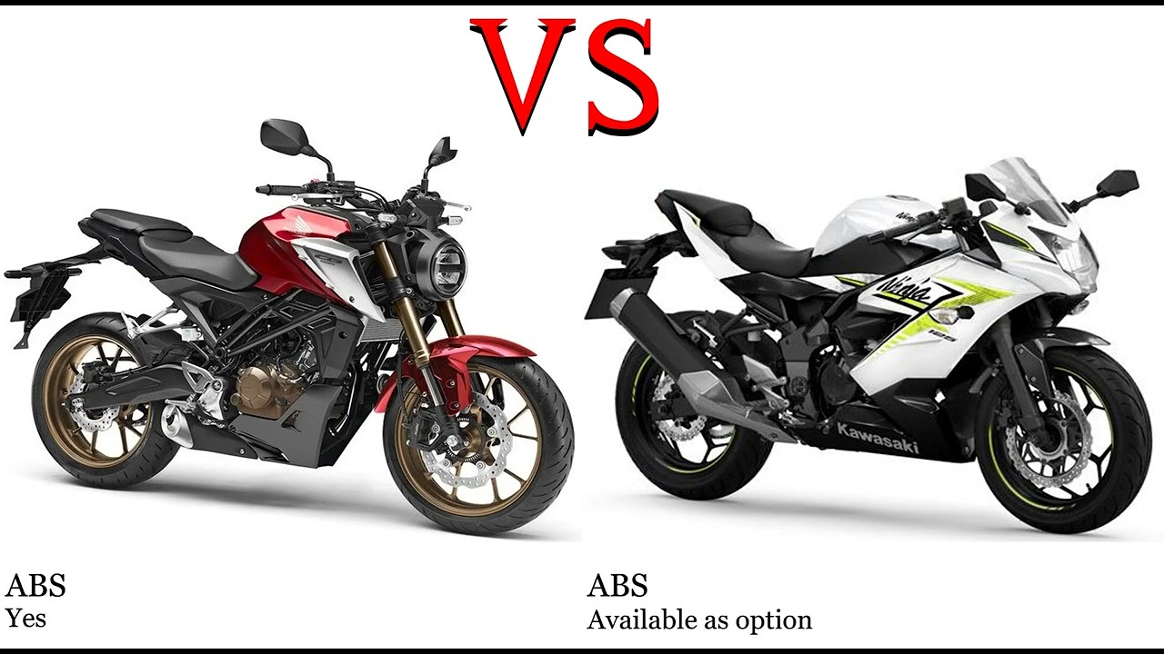 Honda CB 125 R vs Kawasaki Ninja 125 Test specification comparison