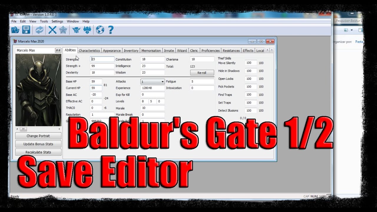 Baldur's Gate - Save Editor