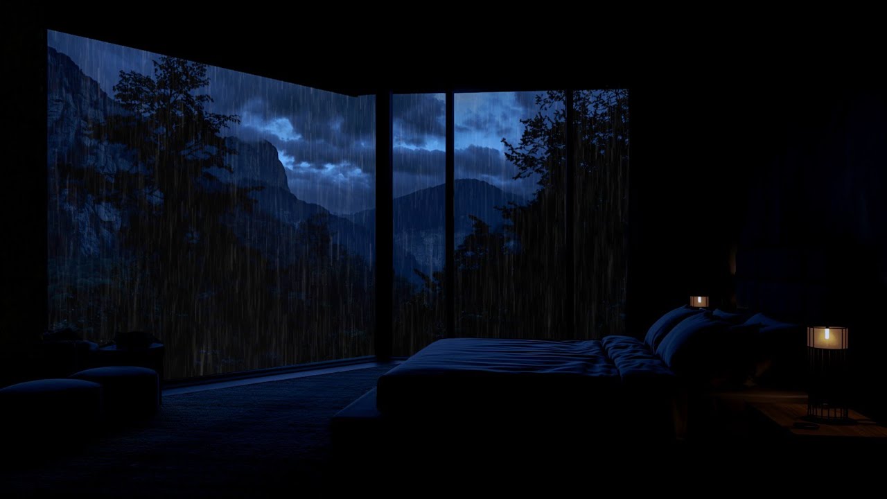 Rain Sounds for Sleeping – Deep Relaxing Rain to Sleep Faster and Wake Refreshed