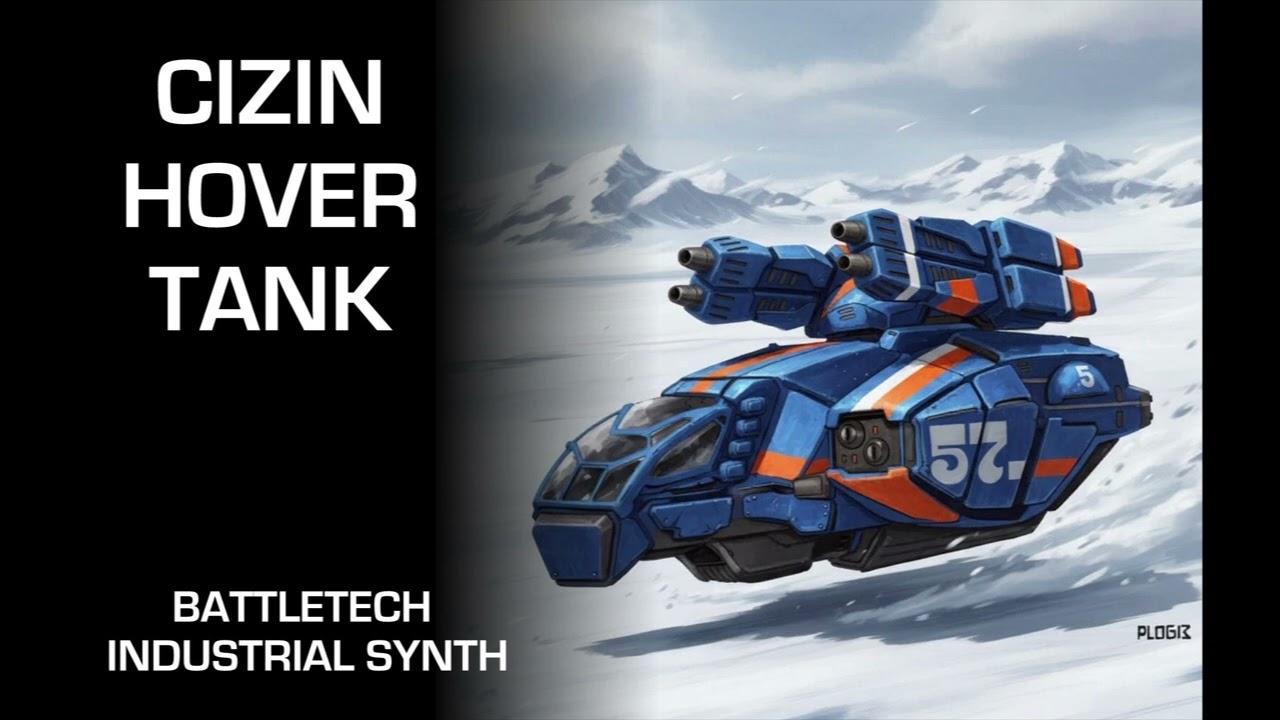Cizin Hover Tank (Battletech Industrial Synth)