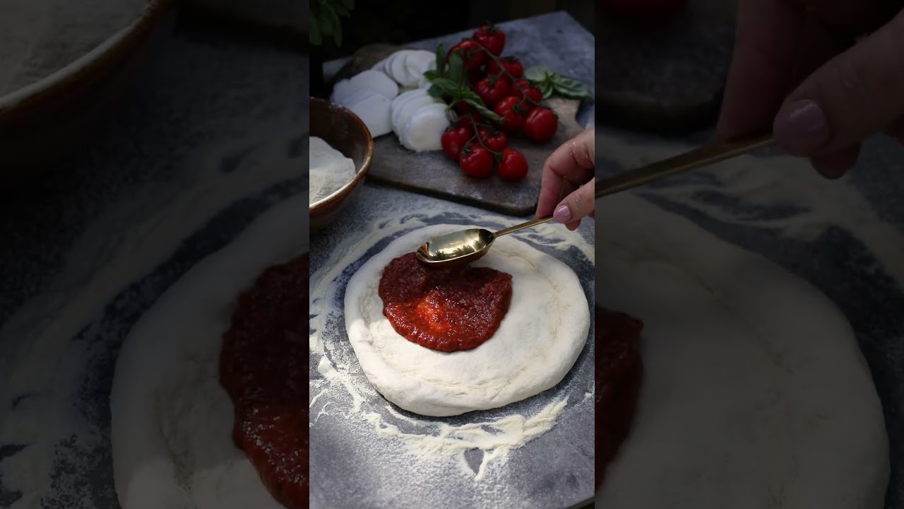 Perfekt Pizza Margherita i Wilfa Pizzaovn. Tynn & Sprø