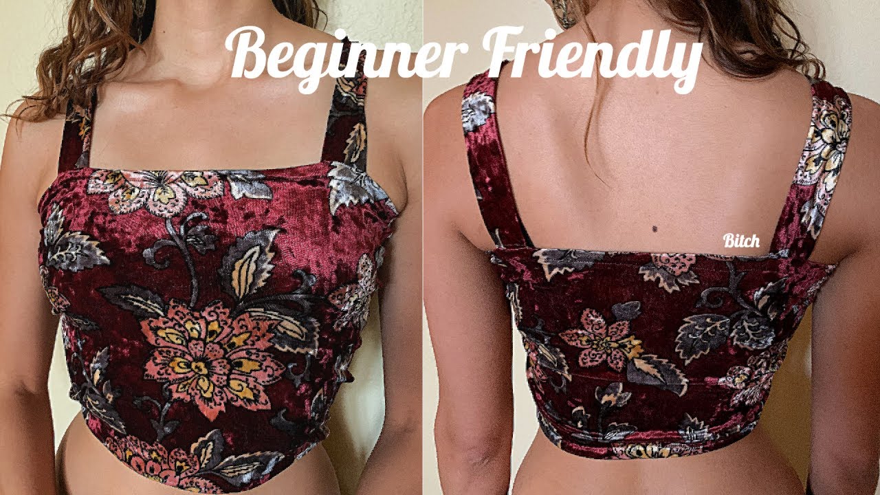 DIY Square Neck Tank Top