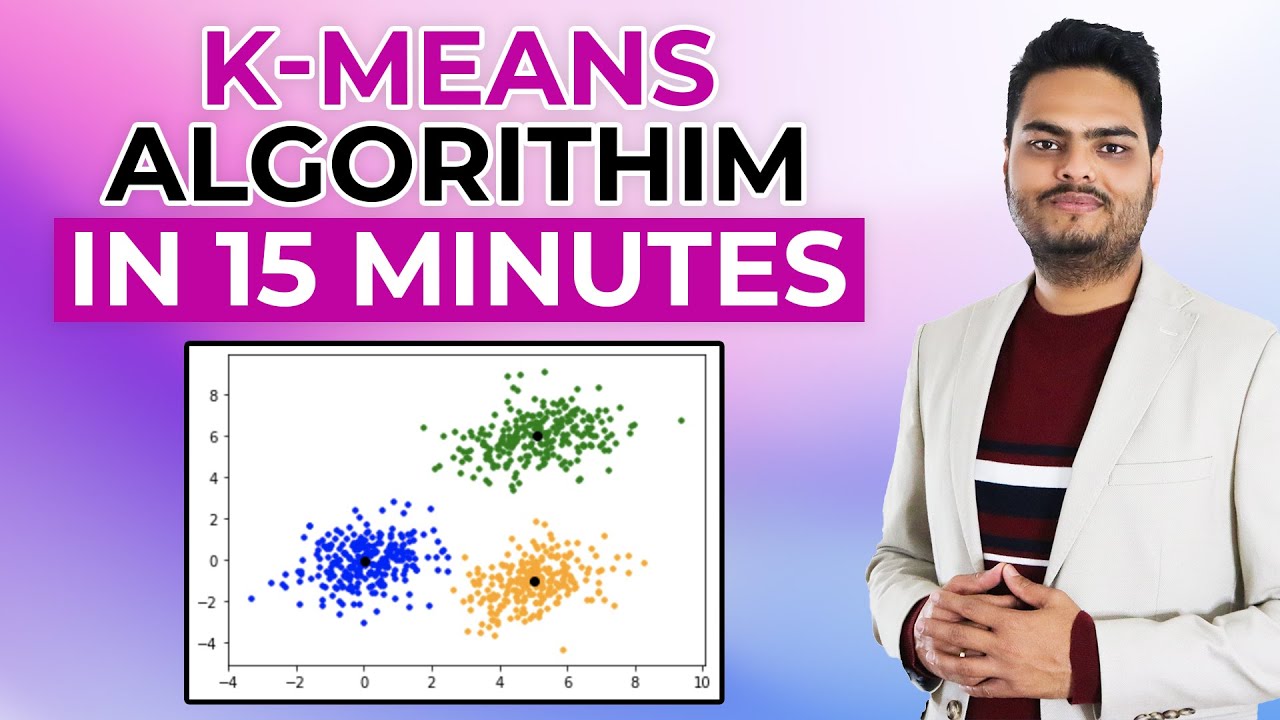 K Means Clustering in 15 Minutes | K means clustering explained | K means clustering in python