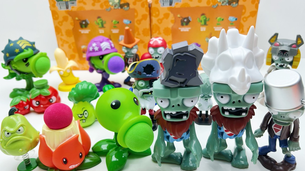 PLANTS VS ZOMBIES:5 Dave King VS. 50 Dr. Zombie King : Extremely Difficult Challenge.| ASMR