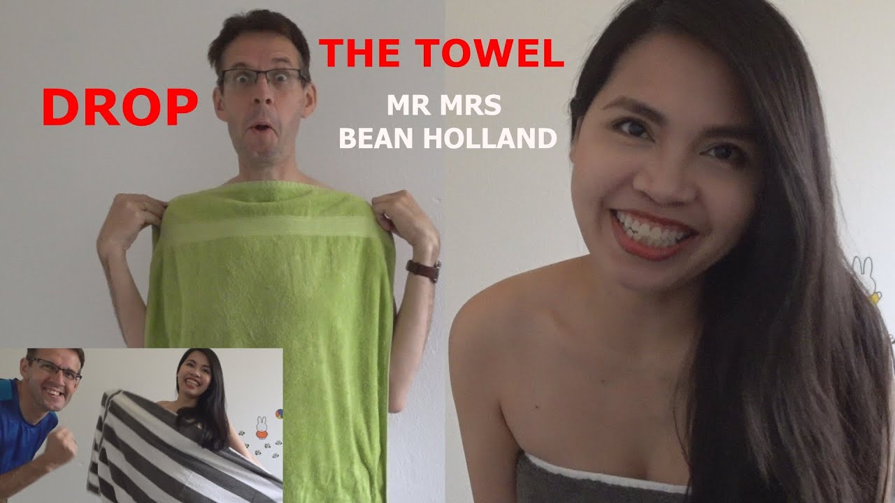 Drop the towel with Mr & Mrs Bean Holland