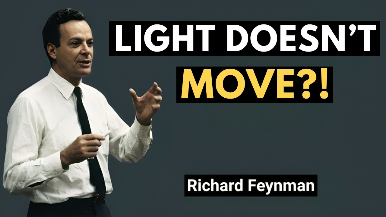 Physics Breaks Here: How Light Travels Without Moving | Richard Feynman