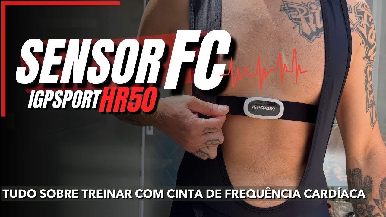 Tudo sobre Cinta de Frequência Cardíaca + Review iGPSPORT HR50