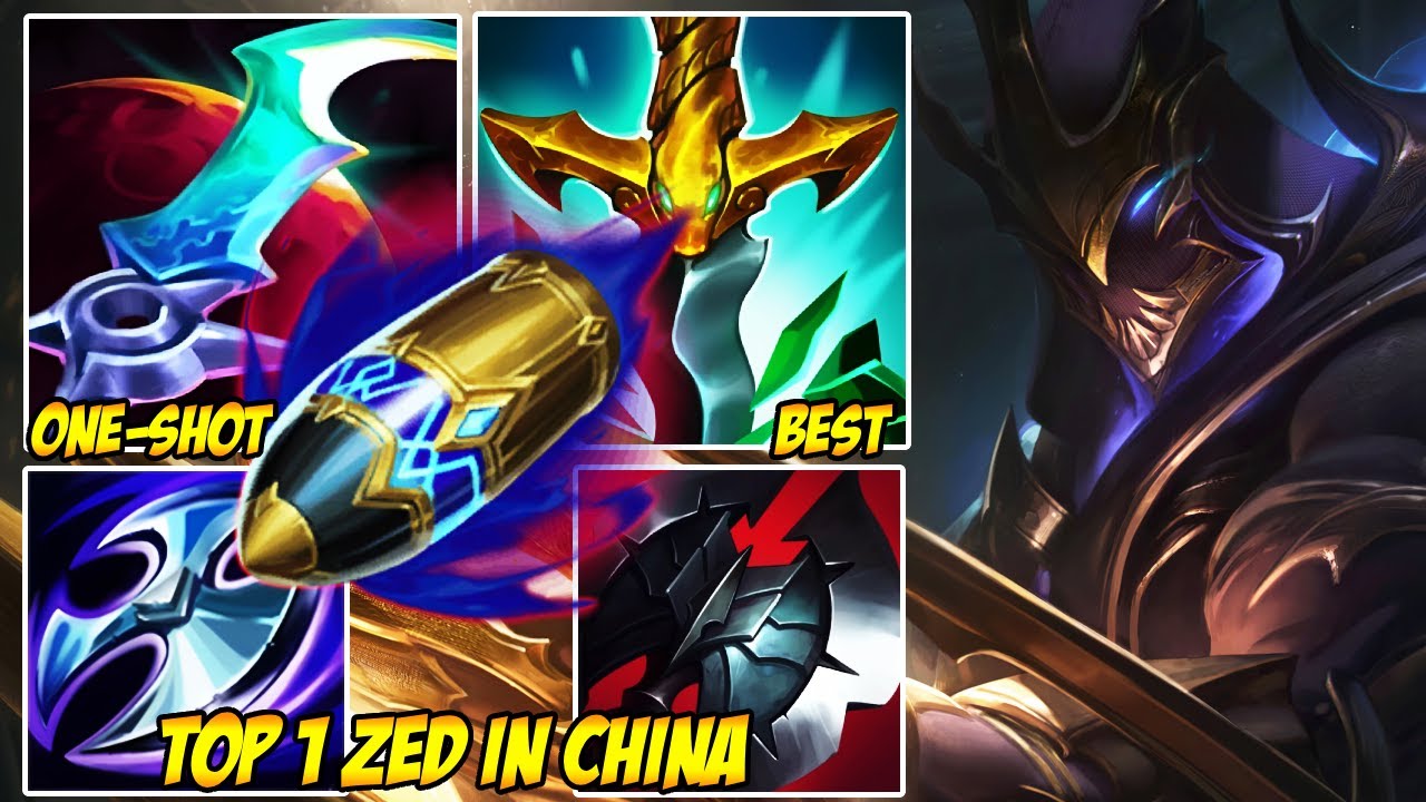 WILD RIFT CHINA TOP 1 ZED - THIS ZED WAS ON ANOTHER LEVEL