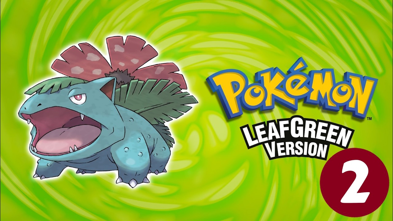 Battles Beyond Mt. Moon | Pokemon LeafGreen Playthrough | Part 2