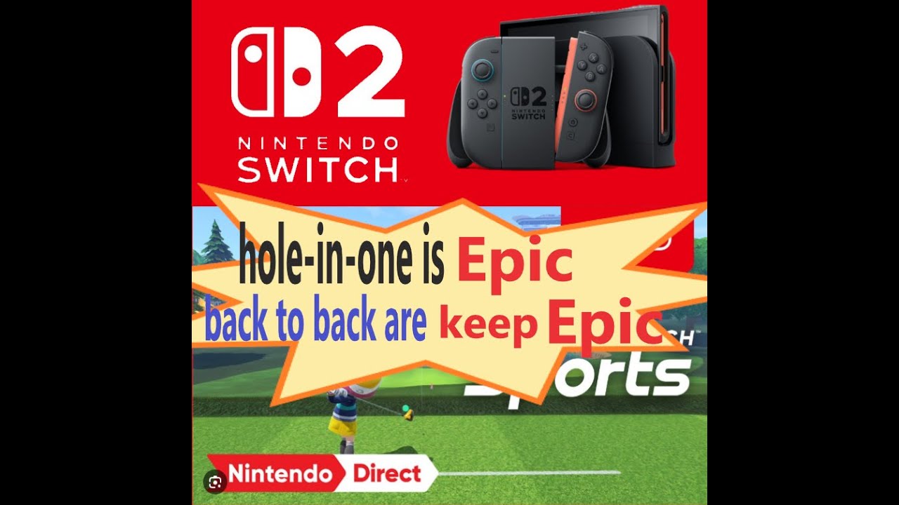 A hole-in-one is Epic, making constantly are keep Epic! #golf #switchsports