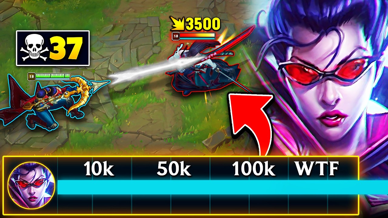 This Vayne game was the most damage I've done in years... (OVER 100K DAMAGE)