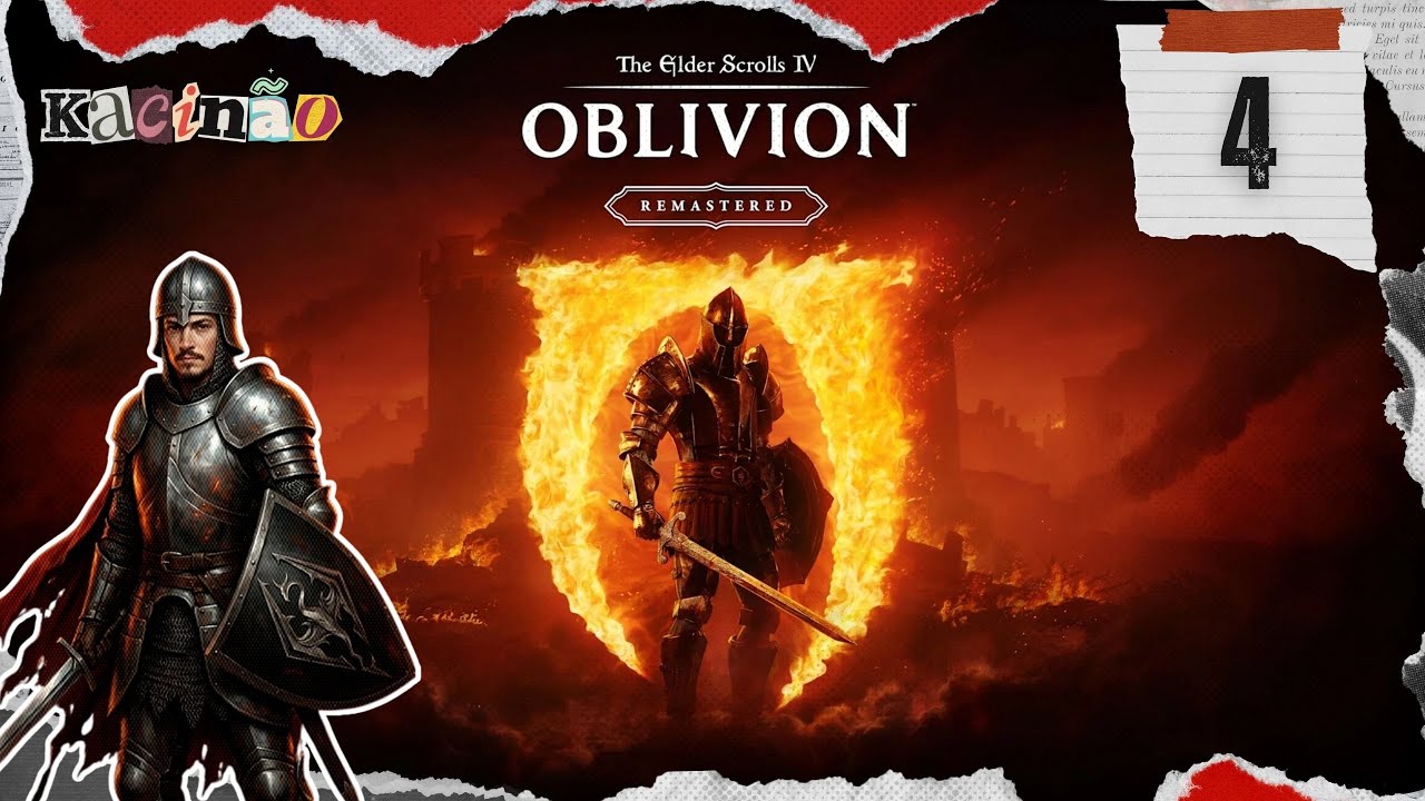The Elder Scrolls IV: Oblivion Remastered #4 – Investigando a Aurora Mística (Mythic Dawn) 🕵️