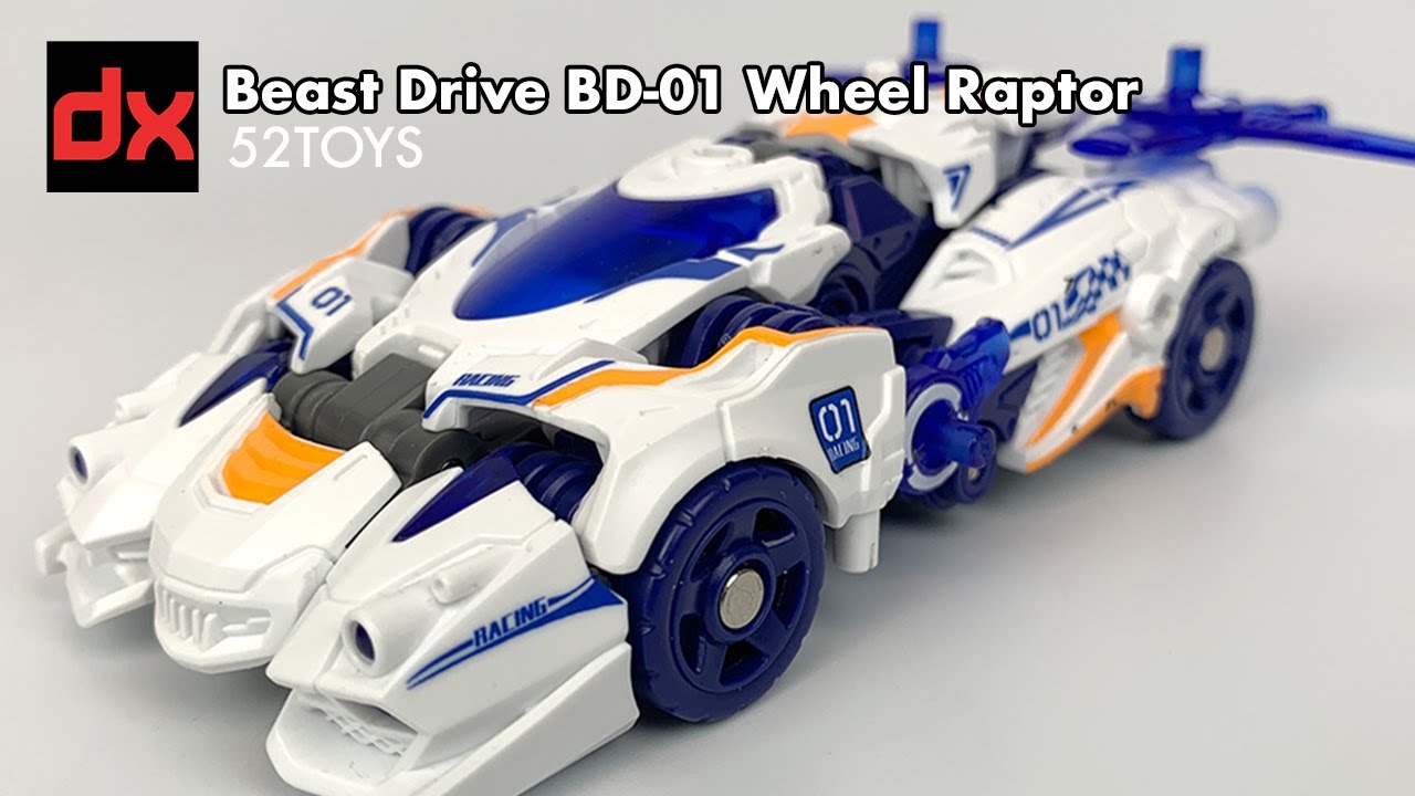 52 Toys Beast Drive 01 Wheel Raptor Review - CollectionDX