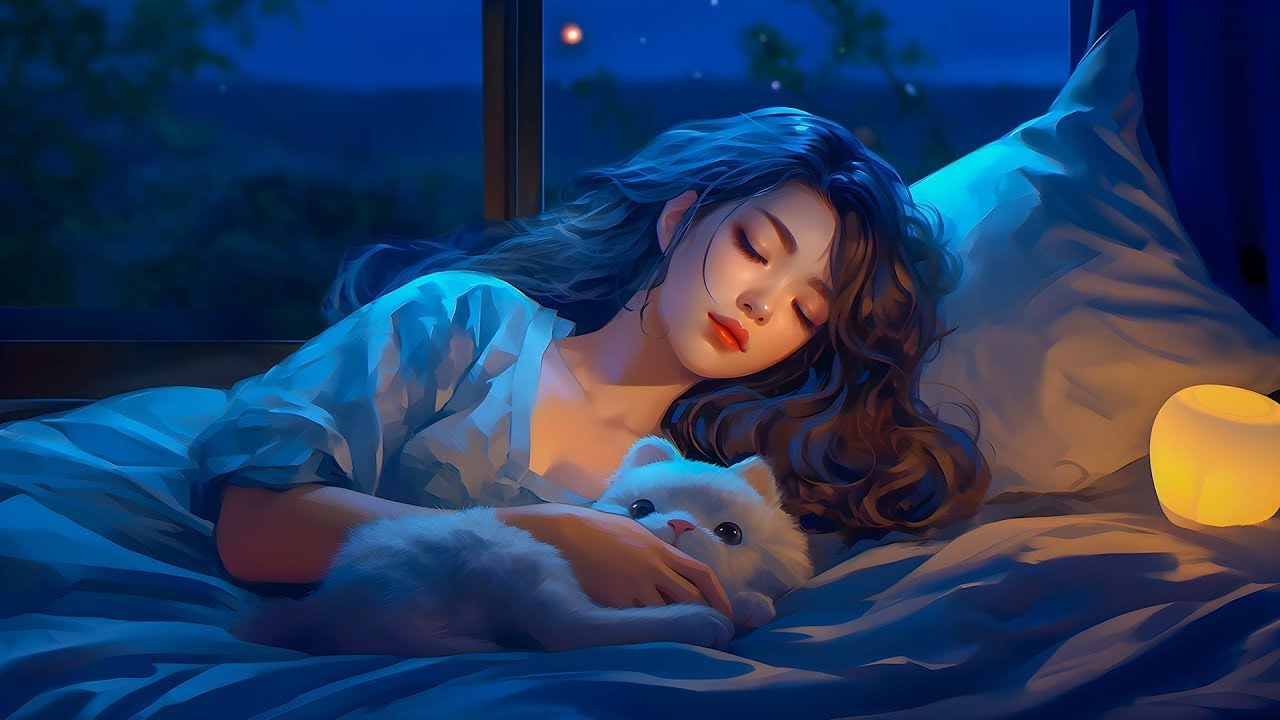 Insomnia Healing - FALL INTO DEEP SLEEP, Healing of Stress, Anxiety - Good Night!