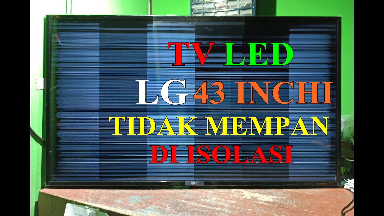 TV LED LG 43 INCHI Bergaris Vertikal dan Horisontal - Type 43LM5500PTA