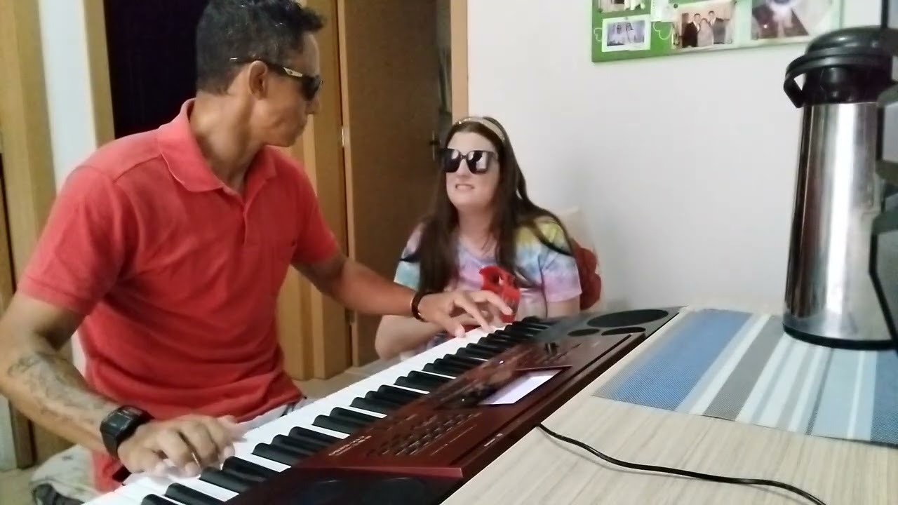 Scientist, Cold Play. Teclado e Pandeirola.❤️🤟🏿🙏🏿