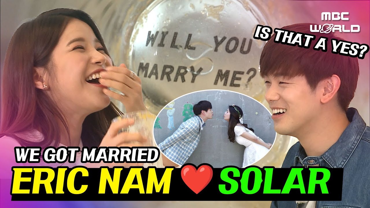 [C.C.] ERIC & MAMAMOO SOLAR got married?! #ERICNAM #SOLAR #MAMAMOO